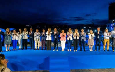 Multitudinaria presentación de la lista del PP Finestrat en La Cala