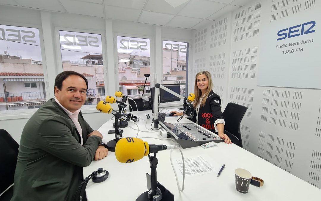 Escucha la entrevista del candidato a la Alcaldía en Radio Benidorm SER